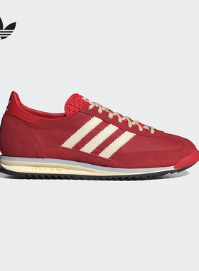 adidas阿迪达斯2025秋女SL 72经典复古薄底运动鞋「T头鞋」IE3475