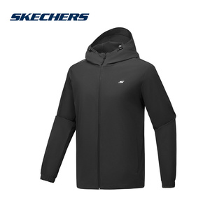 0018 Skechers斯凯奇夏季 男士 上衣舒适透气休闲连帽外套 P225M078