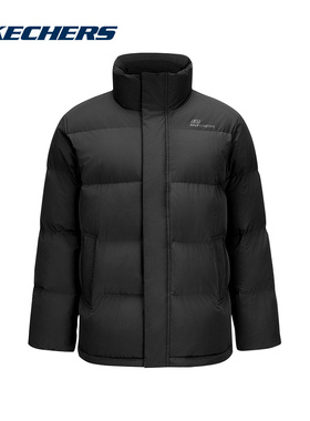 Skechers斯凯奇秋冬男女同款羽绒服防风保暖外套L324U108/0018