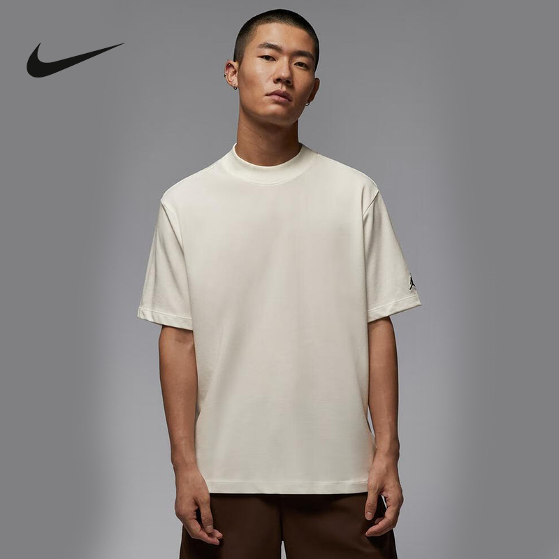 Jordan耐克夏季新款健身速干刺绣透气短袖男子运动T恤 IB2832-133