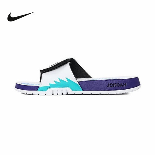 耐克男拖鞋Air Jordan Hydro 5 AJ5白蓝 人字拖沙滩鞋555501-103