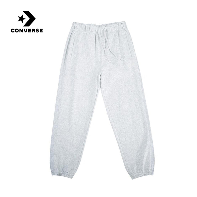 Converse匡威秋冬季新品男裤百搭潮流卫裤束脚慢跑裤子MCJ092-GGN
