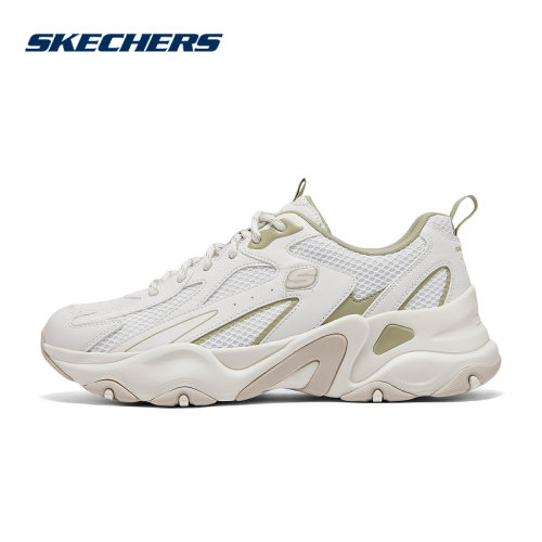 SKECHERS斯凯奇2025春季男款织物低帮缓震运动休闲鞋 232496-NTOL