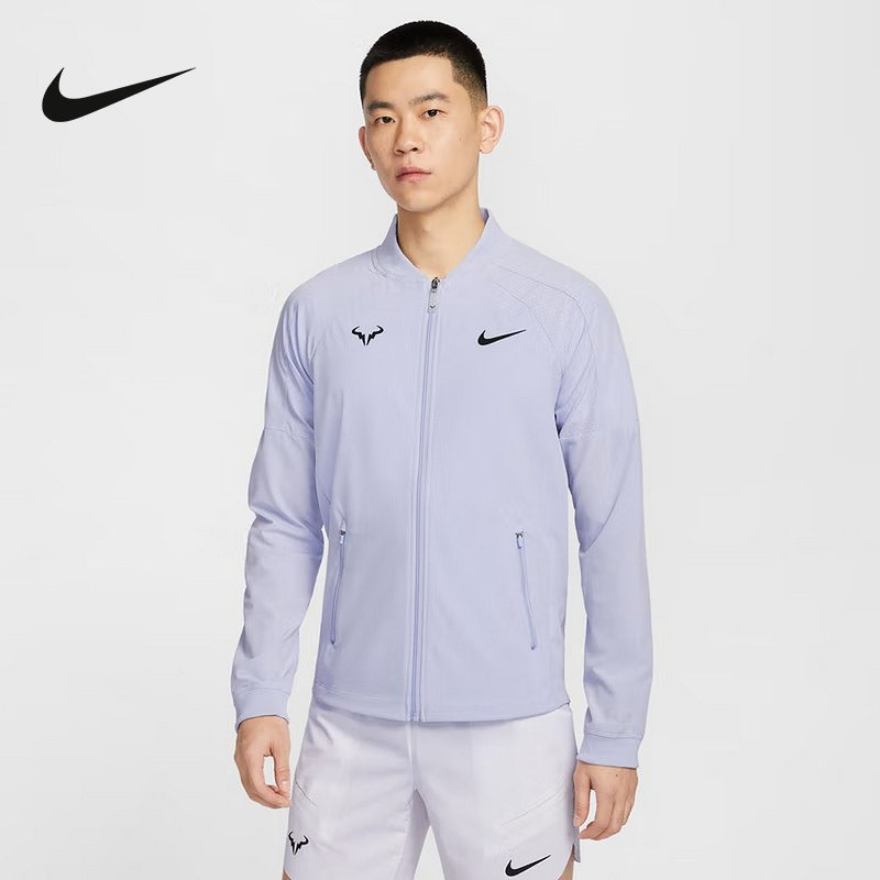 Nike耐克DRI-FIT RAFA纳达尔男子速干网球夹克夏季外套DV2886-057