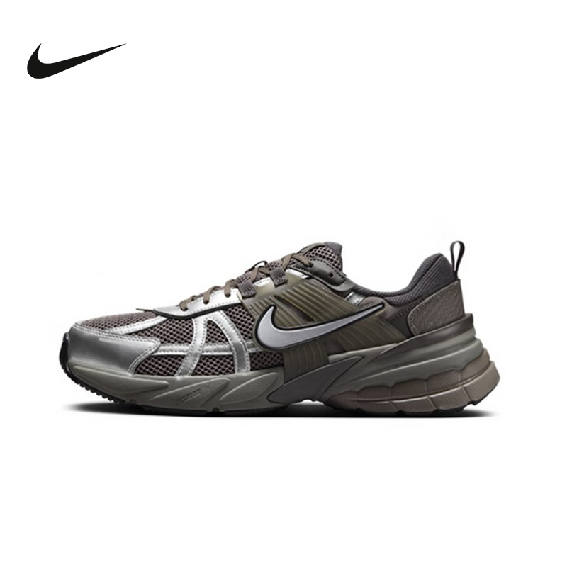 Nike耐克男鞋春新款V2K RUN银棕运动老爹鞋复古跑步鞋 HQ1678-200