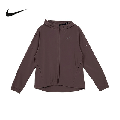 Nike耐克轻薄外套女春新款SWIFT防泼水可收纳跑步夹克HQ0651-502