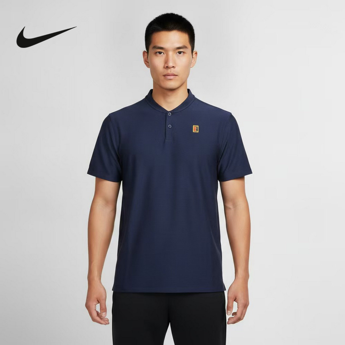nike耐克男T恤夏新款速干透气网球运动短袖上衣POLO衫IW1208-424图片
