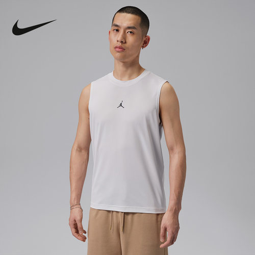 NIKE耐克男子无袖T恤夏季Dri-FIT清爽速干经典运动上衣IF0890-100