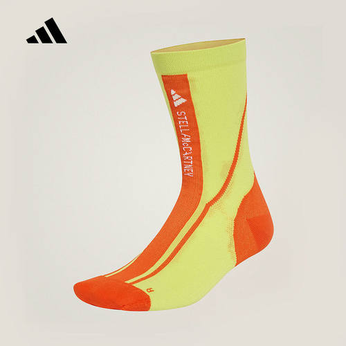 adidas阿迪达斯2025秋新款女单双装撞色舒适袜子透气中筒袜JZ5518