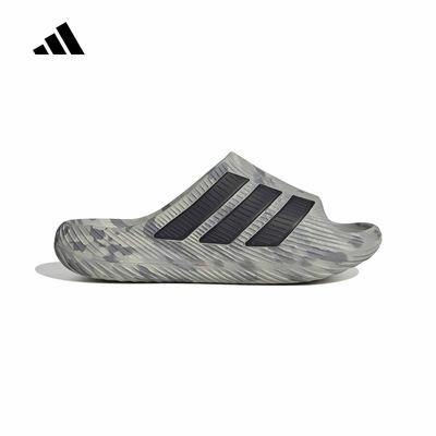 adidas阿迪达斯男女厚底一字拖PURECHILL SLIDE 外穿凉拖鞋KH6703