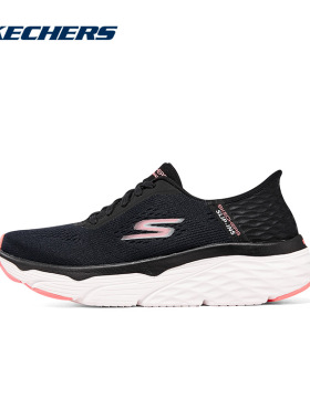 Skechers斯凯奇休闲鞋女2022冬季新款时尚休闲运动鞋128572/BKCL