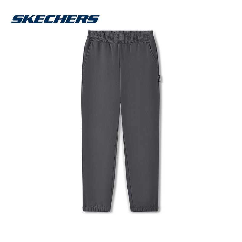 Skechers斯凯奇25秋男士运动长裤舒适百搭休闲长裤L325M010-013P