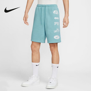 IB8254 NIKE耐克男子短裤 印花logo针织透气休闲五分裤 新款 464 夏季