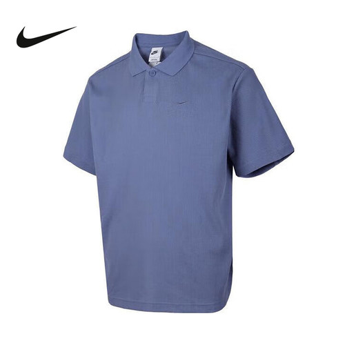 Nike耐克男子短袖T恤夏季宽松透气刺绣翻领运动POLO衫IH8665-499