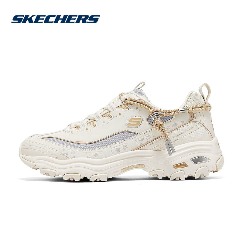 Skechers斯凯奇男鞋2025春季蛇年限定款熊猫鞋休闲鞋 802024-NTGD