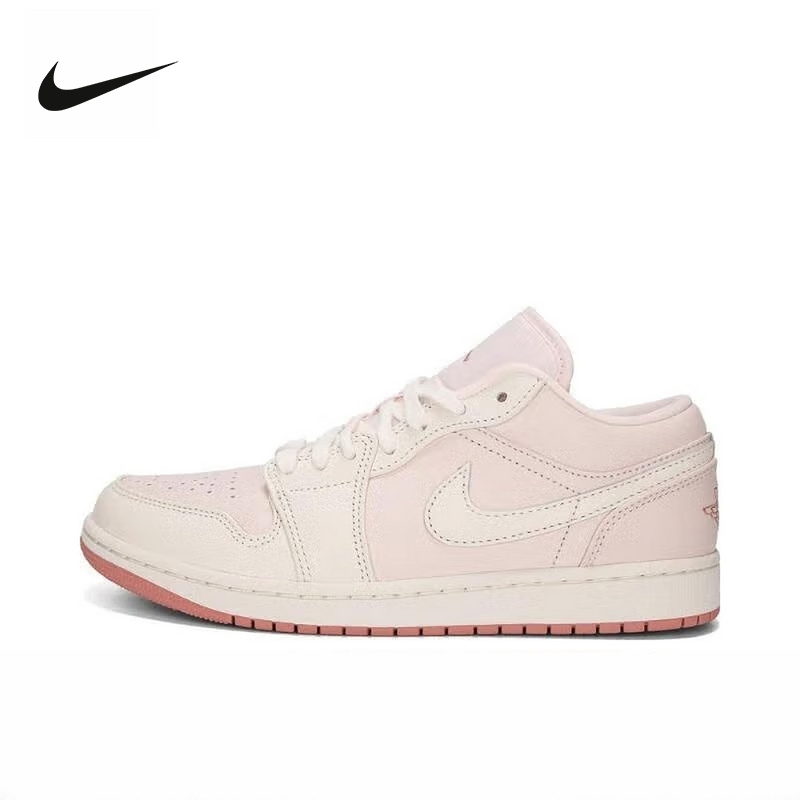 Nike耐克男鞋Jordan AJ1白粉低帮板鞋运动休闲鞋篮球鞋IH0823-611