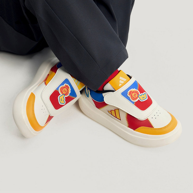 adidas阿迪达斯新年款魔术贴小童鞋PARK ST AC C CNY运动鞋KJ4231,运动鞋new,童鞋/青少年鞋,淘宝优惠券,粉丝福利购,淘宝优惠卷