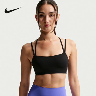 NIKE耐克女内衣2026春运动训练BRA肩带普拉提健身文胸IB9848-010