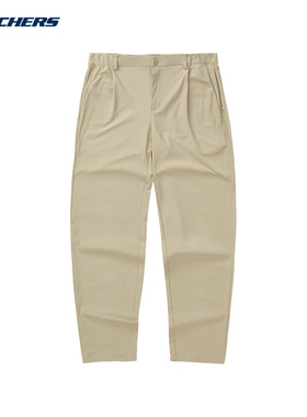 SKECHERS斯凯奇夏季男子休闲舒适运动速干针织长裤L224M012/01GA