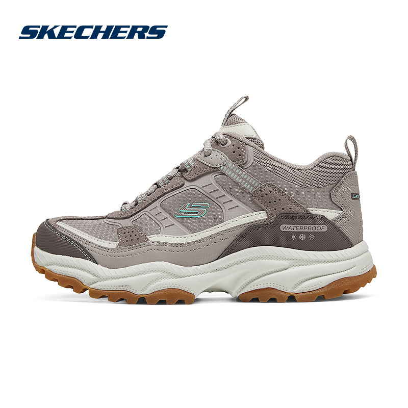 SKECHERS斯凯奇2024冬女轻质透气网布运动百搭休闲鞋180240C-CHTN