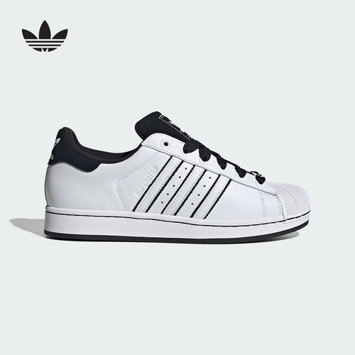 adidas阿迪达斯三叶草SUPERSTAR经典贝壳头运动板鞋小白鞋KI9521