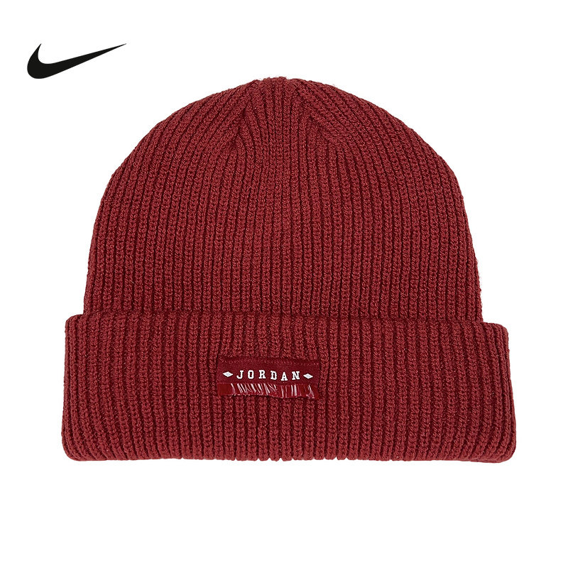 Jordan耐克针织帽男女帽子春刺绣运动帽保暖毛线帽冷帽IR0192-613,运动包/户外包/配件,运动帽,淘宝优惠券,粉丝福利购,淘宝优惠卷