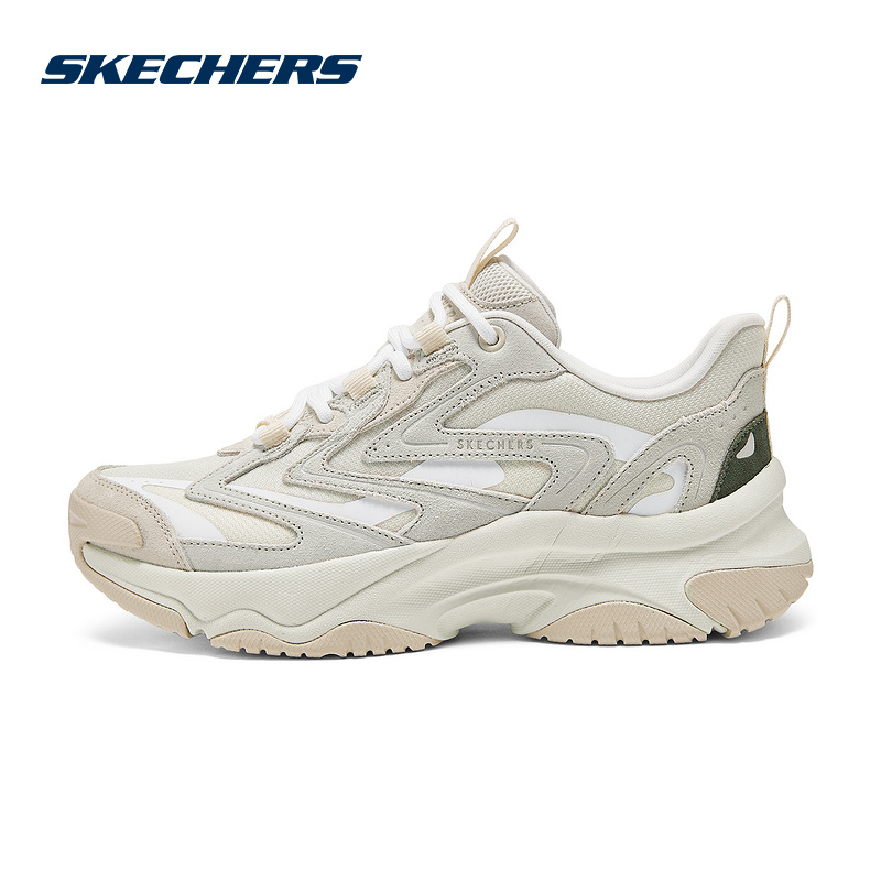 Skechers斯凯奇新款女缓震耐磨运动鞋舒适休闲漫月鞋177594/OFWT