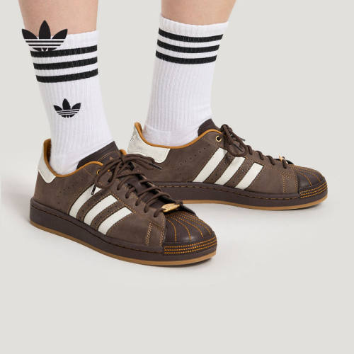 adidas阿迪达斯 三叶草贝壳头2026春中性SUPERSTAR II板鞋 HP7108