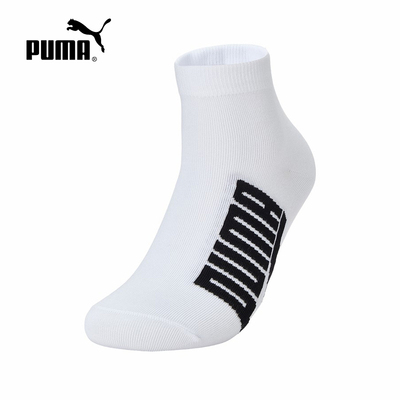 PUMA彪马单双装舒适休闲袜子2026秋中性白色短袜 947645-02
