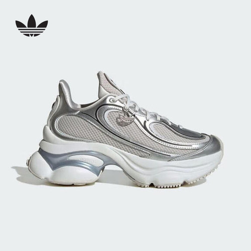 adidas阿迪达斯三叶草女OZVENUZ复古风经典厚底运动休闲鞋 KI0557