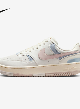 耐克女鞋GAMMA FORCE白粉色空军运动板鞋休闲小白鞋IO2086-103