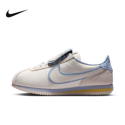 NIKE耐克秋季新款女子平底运动鞋复古跑步阿甘鞋薄底鞋IW6363-117