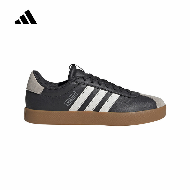 adidas阿迪达斯2025春新款女运动休闲板鞋德训鞋「T头鞋」JS0504
