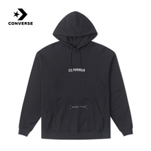 Converse匡威2025冬季男款休闲卫衣针织运动连帽套衫10027102-A01