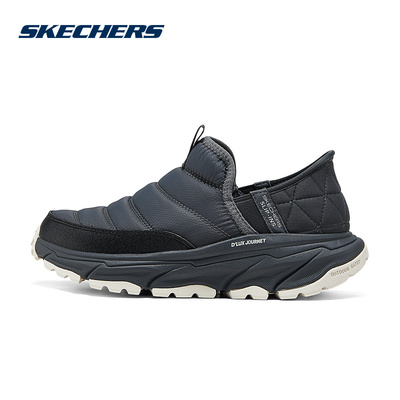 Skechers斯凯奇2025冬季女鞋低帮防滑耐磨运动休闲鞋 180164C-GRY