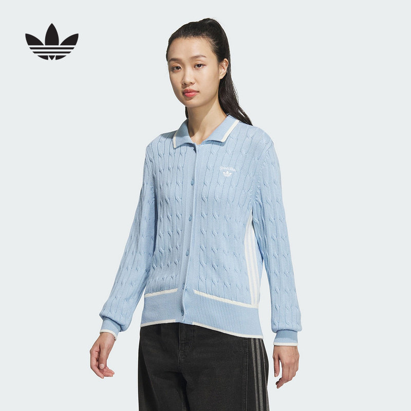 JM8018 XS adidas���ϴ�˹��Ҷ��ѧԺ�翪��2025��Ů���쳱����֯�� JM8018