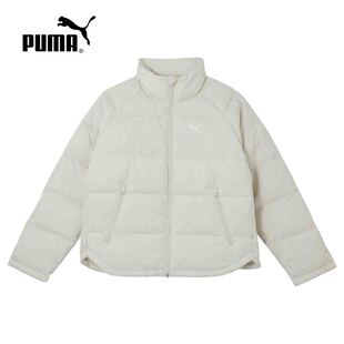 631635 羽绒外套 PUMA彪马宽松轻盈隔冷保暖立领短款 宋妍霏同款