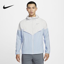 Nike耐克防泼水男子跑步夹克防晒衣皮肤衣夏季软壳外套FB7541-094