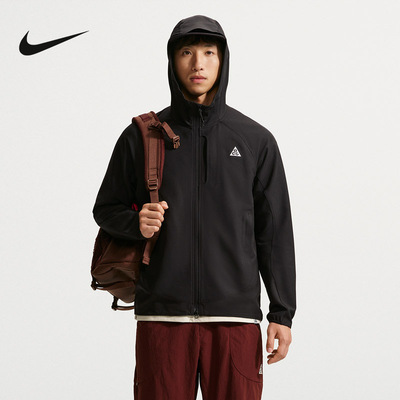 NIKE耐克冬季新款ACG男户外徒步运动连帽外套梭织夹克 IM4211-010