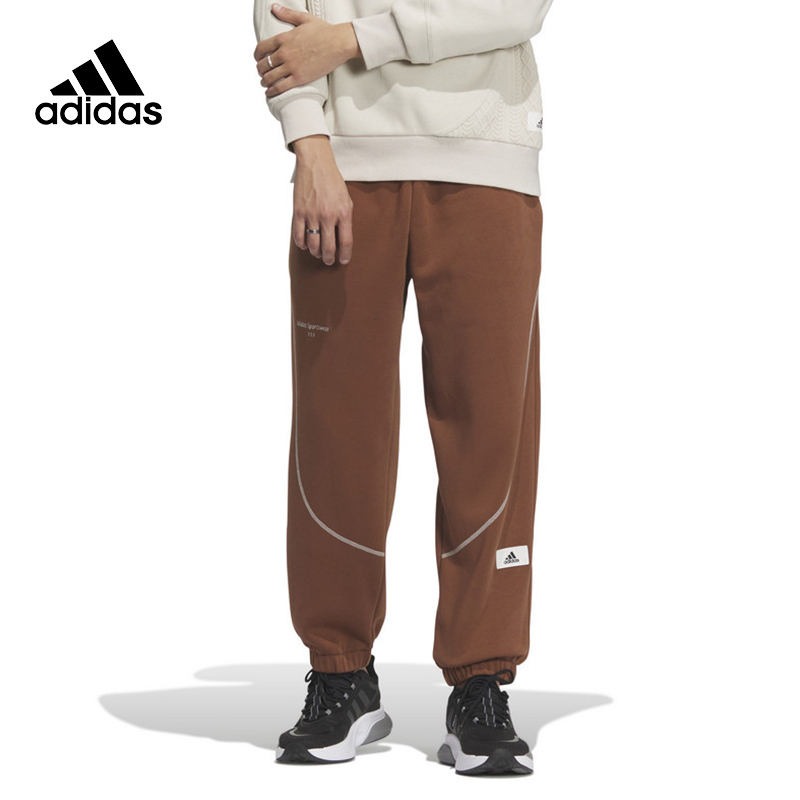 adidas阿迪达斯轻运动男装冬季新款舒适运动裤IP4977