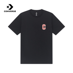 A01 Converse匡威2025夏新品 男圆领宽松休闲舒适短袖 T恤 10028410