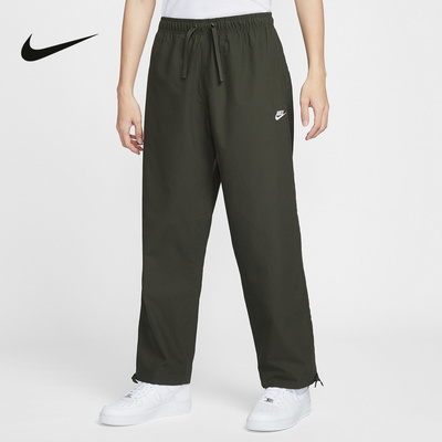 NIKE耐克男裤2026年春新款简约刺绣logo可束脚直筒长裤IF0735-356