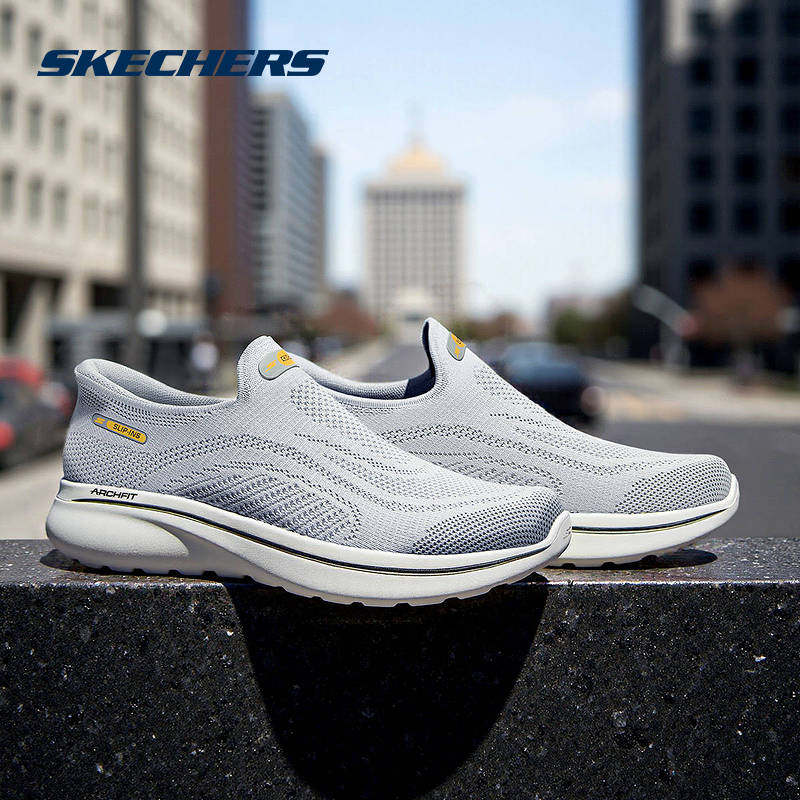 斯凯奇闪穿鞋春新款男鞋网面透气舒适休闲运动鞋健步鞋217076,运动鞋new,运动休闲鞋,淘宝优惠券,粉丝福利购,淘宝优惠卷