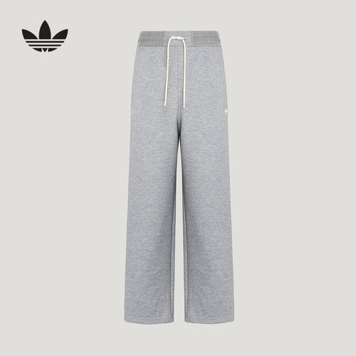adidas阿迪达斯经典宽松运动裤新款男针织休闲长裤直筒裤 KY8484