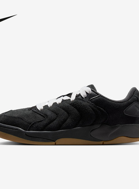 JORDAN耐克男鞋SESSION低帮休闲运动鞋黑色复古板鞋IB3731-001