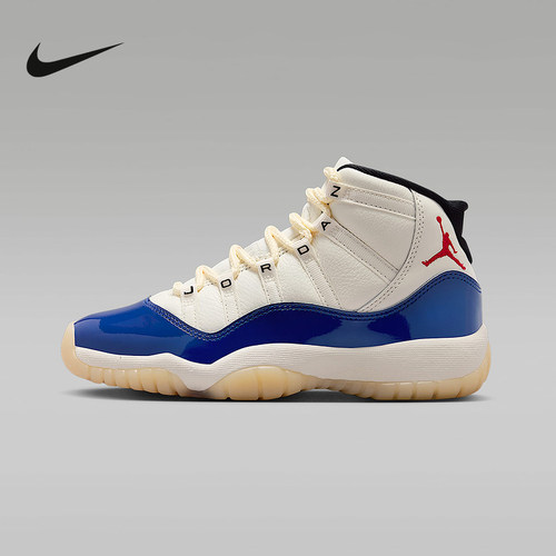 NIKE耐克女鞋Air Jordan 11高帮AJ11大童款复古运动鞋IH2364-400