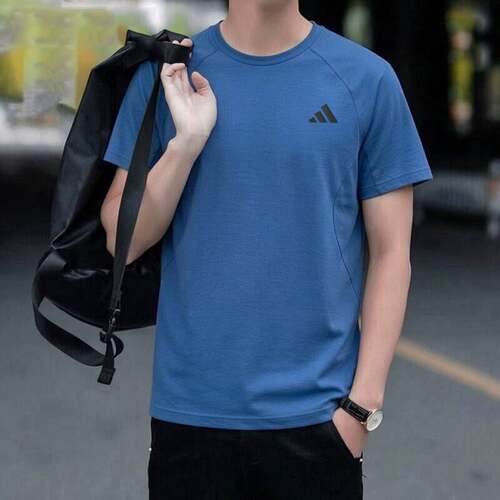 adidas阿迪达斯26新款男子COOLSENSE TEE M运动休闲短袖T恤IA6096