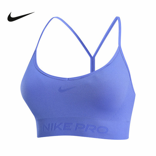 NIKE耐克女子BRA春季新款速干低强度支撑衬垫训练内衣 IB9844-570