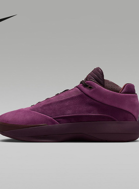 JORDAN耐克男鞋AJ40紫色实战篮球鞋场上缓震抗扭运动鞋HM9932-601