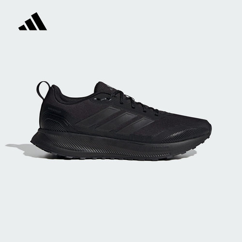 adidas阿迪达斯男鞋RUNFALCON5运动鞋2025春秋黑武士跑步鞋JP5916